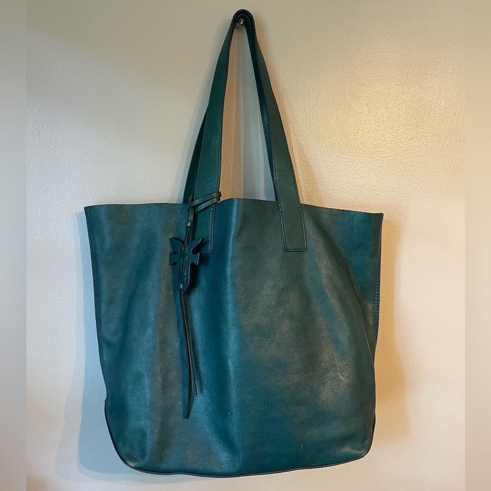FRYE Teal Leather Bag